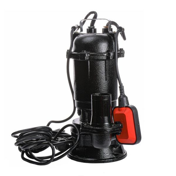 Фекальний насос дренажний з ножами Delta (Aqua Pumps) WQCD 2-2,5 + шланг 50м Польща + Гарантія 3 роки 18012 фото